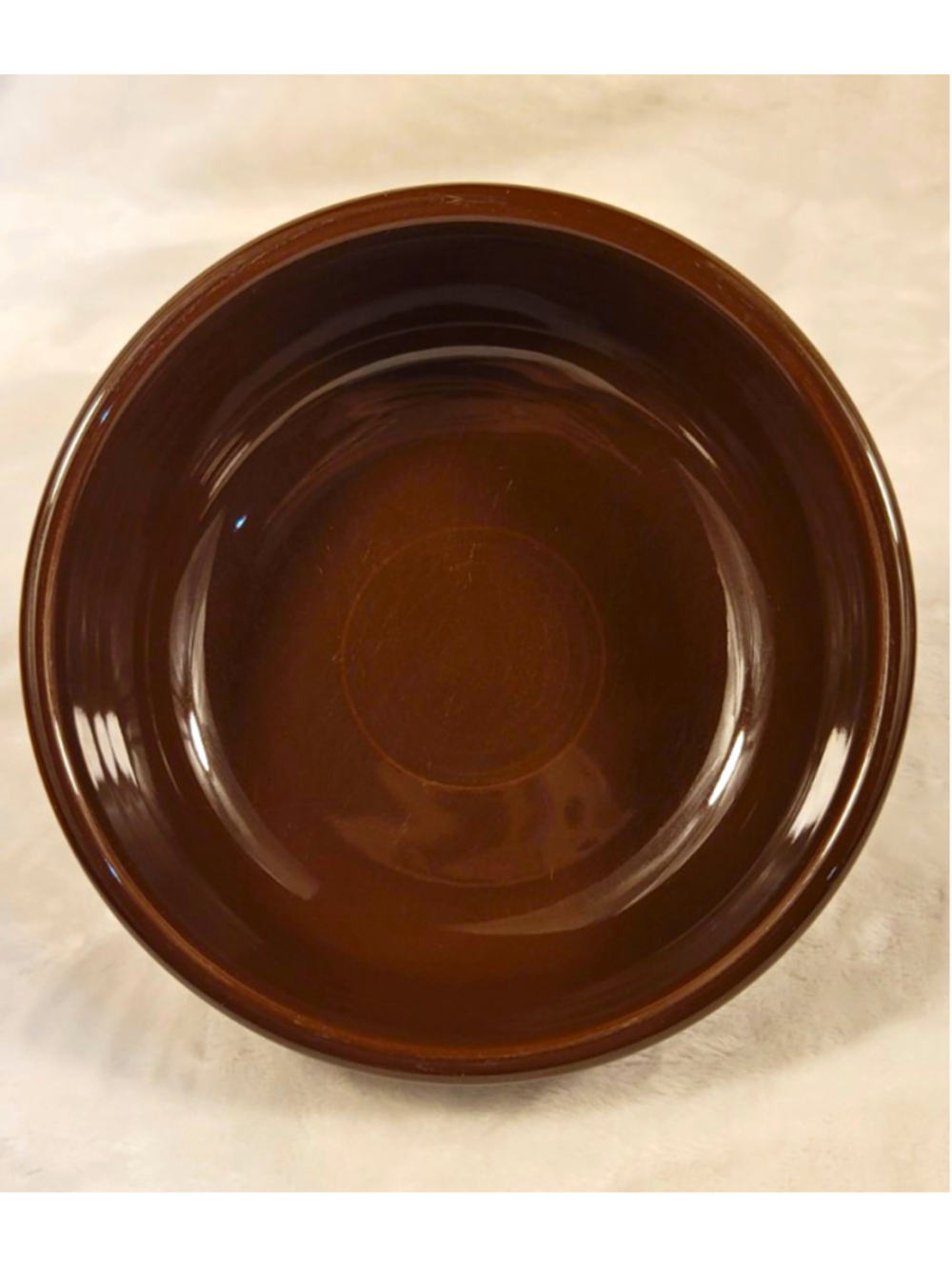 Fiesta Classic Rim 5 5/8 Inch Small Bowl 15 OZ chocolate Fiestaware HLC Retired